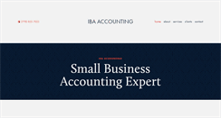 Desktop Screenshot of ibaaccounting.com