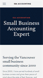 Mobile Screenshot of ibaaccounting.com